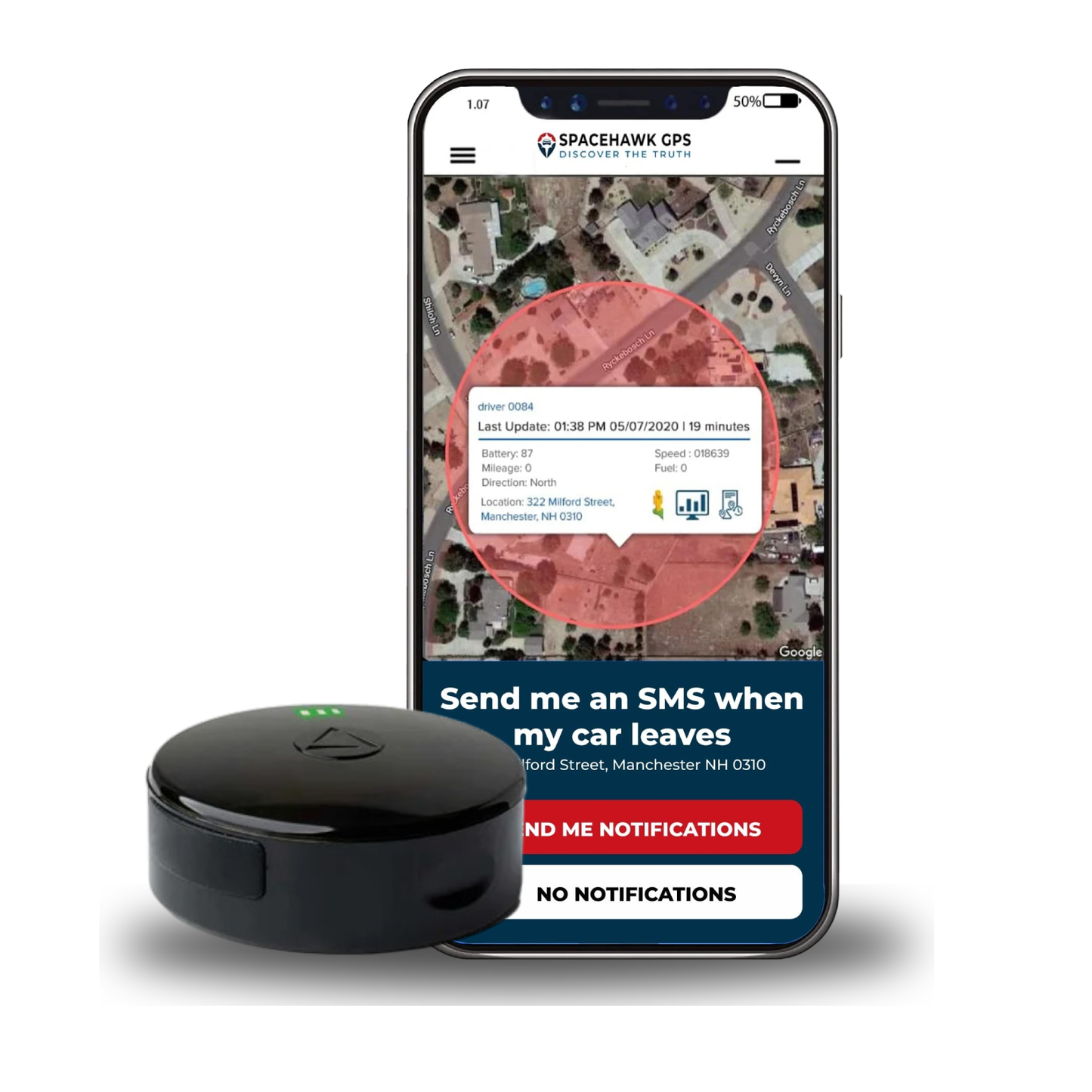 SpaceHawk GPS Tracking Device