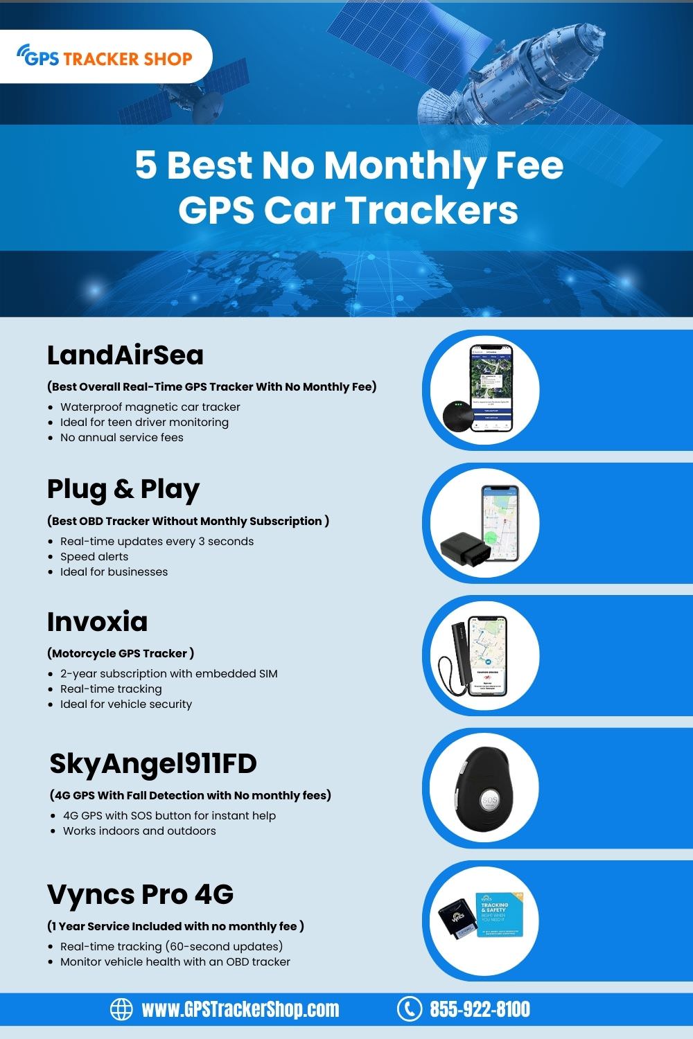 Car GPS Tracker No Monthly Fee