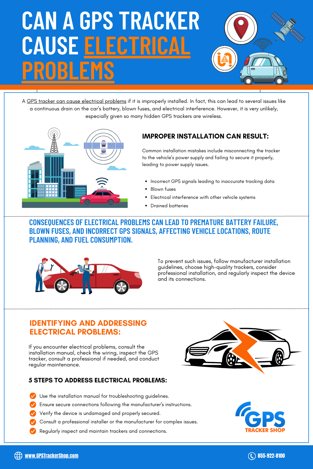 Can A GPS Tracker Cause Electrical Problems – GPS Tracker Shop