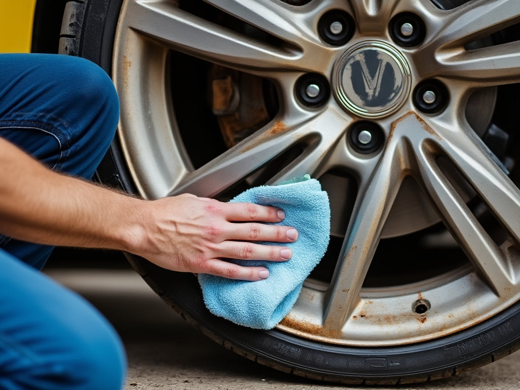 Cleaning Rusty Rims With Vinegar