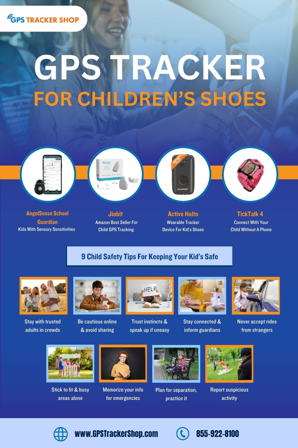 GPS Tracker For Children’s Shoes