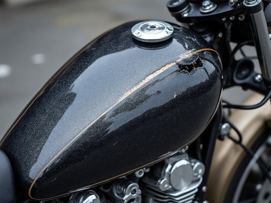 How To Fix Motorcycle Tank Dent