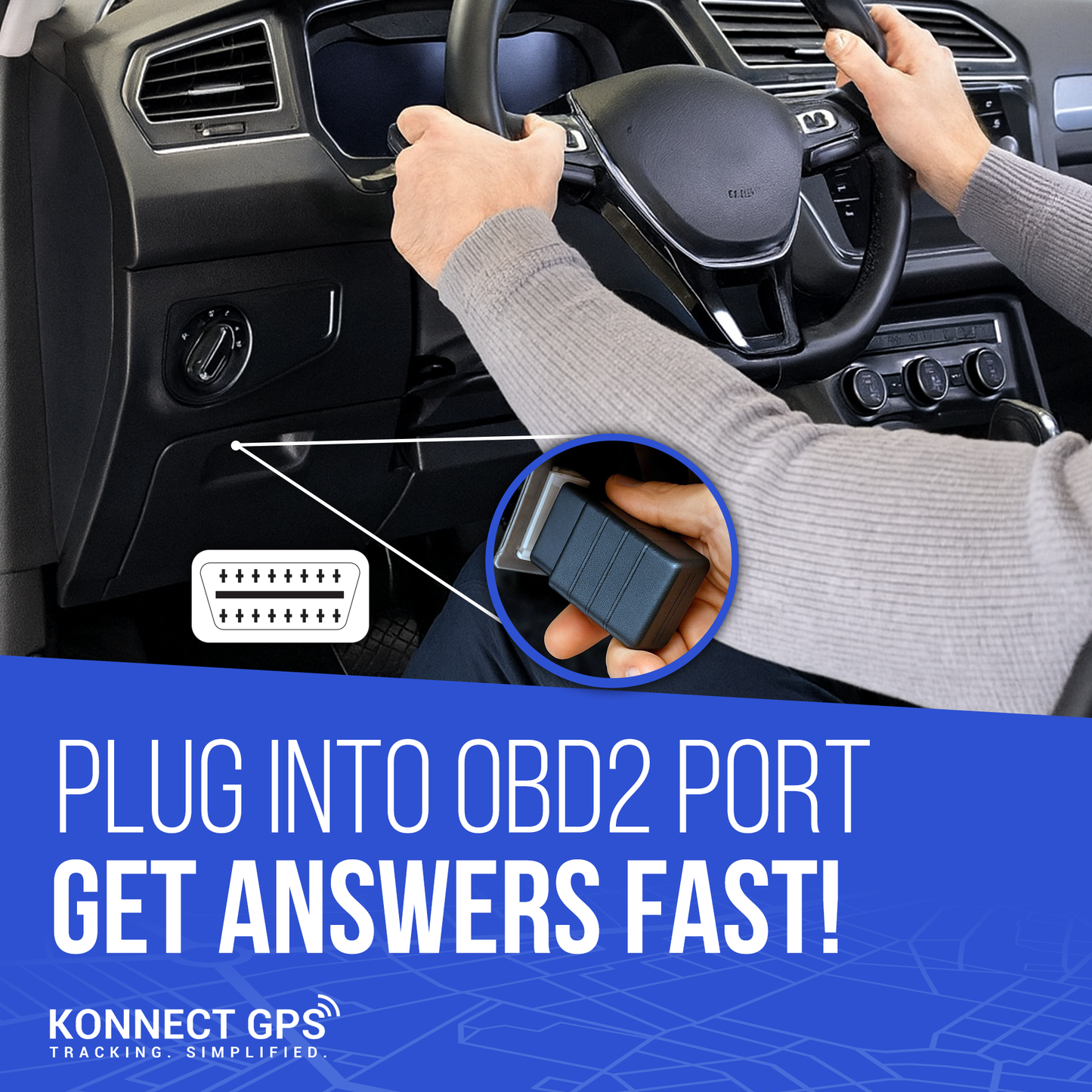 Plug & Play OBD2 GPS