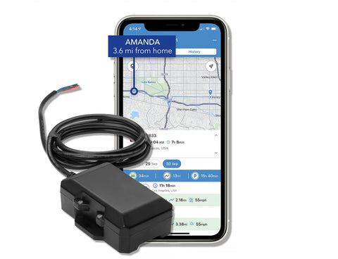 Hardwired GPS tracker