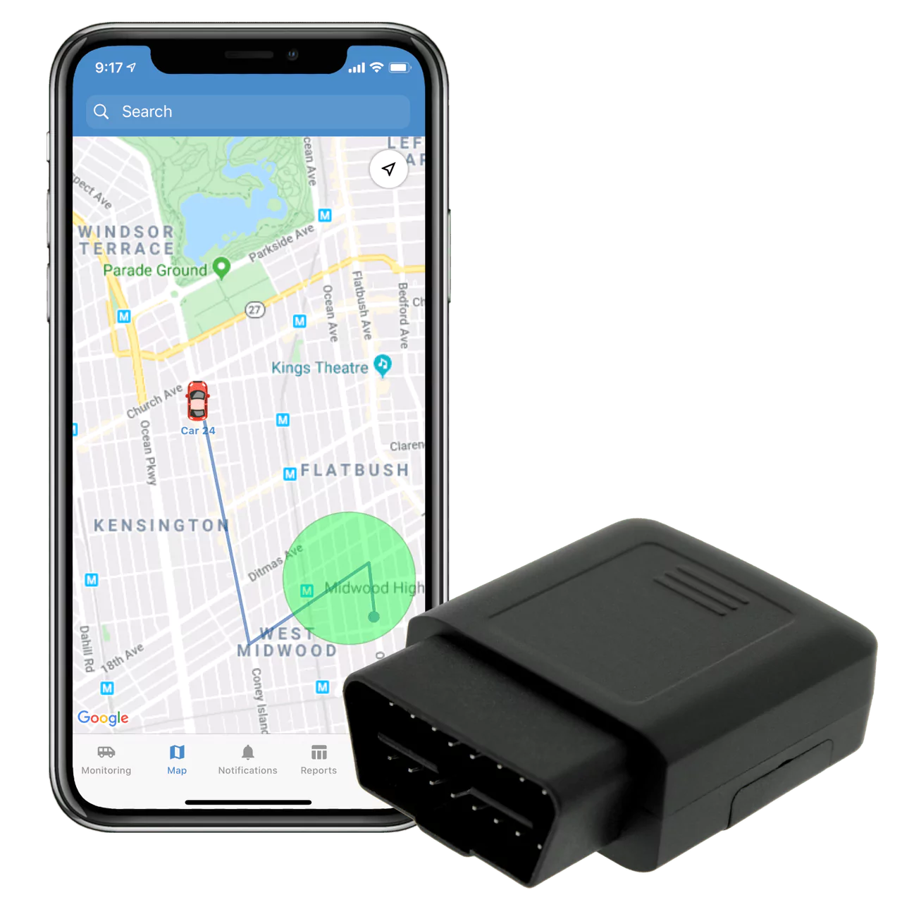 Plug & Play OBD2 GPS